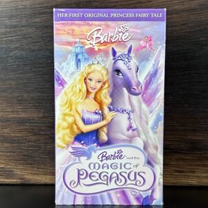 Barbie and the Magic of Pegasus VHS 2005 Lions Gate Mattel 17977 Princess Annika